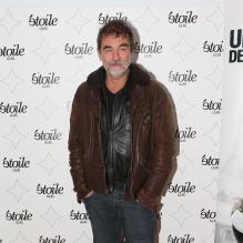 Olivier Marchal, l'expérimenté du cinéma français star de l'avant-première du film Un p'tit gars de Menilmontant à Paris le 26 février 2013.