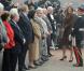 La duchesse de Cambridge, Kate Middleton, enceinte, se rend au Fishing Heritage Centre à Grimsby le 5 mars 2013.