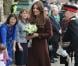 La duchesse de Cambridge, Kate Middleton, enceinte, se rend au Fishing Heritage Centre à Grimsby le 5 mars 2013.