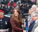 La duchesse de Cambridge, Kate Middleton, enceinte, se rend au Fishing Heritage Centre à Grimsby le 5 mars 2013.