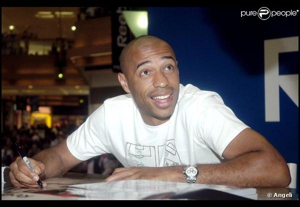 Thieery Henry en dédicaces pour Reebok