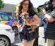 Khloe Kardashian amincie et en pleine séance shopping à West Hollywood, le 13 mars 2013.
