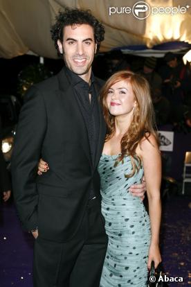 Sasha Baron Cohen et Isla Fisher