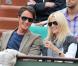 Vincent Cerutti et Lavinia, fous amoureux, à Roland-Garros, en juin 2012.