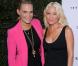 Molly Sims et Tracy Anderson assistent à l'ouverture du studio de la coach de fitness à Los Angeles. Le 4 avril 2013.