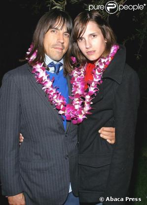 Anthony Kiedis et Heather Christie