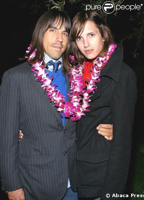 Anthony Kiedis et Heather Christie