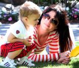 Selma Blair : Maman poule face à son petit Arthur qui grandit à vue d'oeil