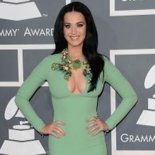 Katy Perry aux Grammy Awards le 10 février 2013 à Los Angeles.