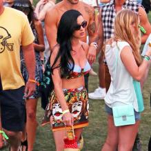 Katy Perry super glamour à Coachella 2013 le 13/04/2013.