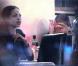 Ruby Rubacuori et son mari Luca dans un restaurant à Milan le 14 avril 2013.