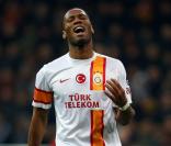 Didier Drogba lors d'un match entre Kayserispor et Galatasaray à Kayseri le 17 mars 2013