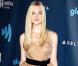 Elle Fanning à la 24e cérémonie des GLAAD Media Awards au JW Marriott à Los Angeles, le 20 avril 2013.