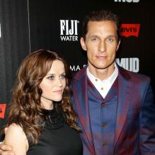 Reese Witherspoon et Matthew McConaughey pendant la première du film Mud à New York le 21 avril 2013.