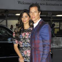 Camila Alves et Matthew McConaughey à <strong></strong>la première de Mud à New York le 21 avril 2013.<strong></strong>