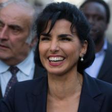 Rachida Dati, candidate de la primaire devant désigner le chef de file de l'UMP aux municipales à Paris en 2014. Photo prise le 17 avril à Paris.