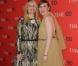 Claire Danes et Lena Dunham sur le tapis rouge du gala organisé par le magazine Time à New York, le 23 avril 2013.