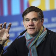 Gus Van Sant lors de la conférence de presse de Promised Land à Berlin le 8 février 2013.