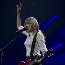 Taylor Swift en concert à Lexington le 27 avril 2013.