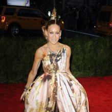 Sarah Jessica Parker au Metropolitan Museum of Art pour le gala annuel du Costume Institute orchestré par la rédactrice en chef du magazine Vogue US et directrice artistique du groupe Condé Nast Anna Wintour. La soirée avait pour thème "Chaos to couture exhibition". A New York, le 6 mai 2013. <br /><br /><br />