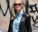 Jaime King enceinte et son mari Kyle Newman à New York, le 5 mai 2013.