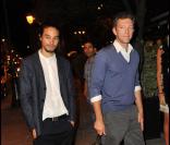 Kim Chapiron aux côtés de son ami Vincent Cassel en septembre 2011 à Paris