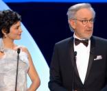 Cannes 2013 : Audrey Tautou lumineuse et Steven Spielberg ovationné en ouverture