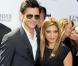 John Stamos et Callie Thorne Smith prend la pose chez Pier 36 à New York, pour la soirée USA Network Upfront, le 16 mai 2013.