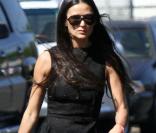 Demi Moore se rend à la remise de diplôme de Tallulah, en juin 2012.