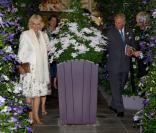 Le prince Charles et Camilla Parker Bowles à l'inauguration du Chelsea Flower Show, le 20 mai 2013 à Londres.