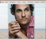 Site de Matthew McConaughey