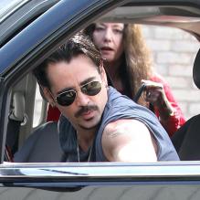Colin Farrell - Beach party du producteur Joel Silver à l'occasion du Memorial Day à Malibu le 27 mai 2013.