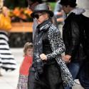 Madonna : Discrète avec sa tribu et sa fille Lourdes, material girl branchée