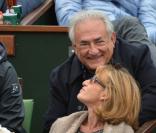 Roland-Garros 2013 : DSK complice et serein avec Myriam pour le géant Nadal