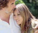 Mathilde Seigner et Olivier Marchal sur le tournage de La Faute des Mères