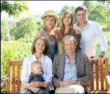 Tout le casting sur le tournage de La Faute des Mères