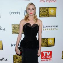 Diane Kruger pose à la 3e édition des Critics Choice Television Awards au Beverly Hilton Hotel à Beverly Hills, Los Angeles, le 10 juin 2013.