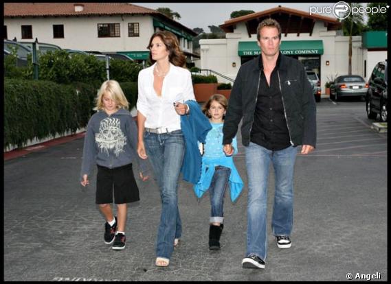 Cindy Crawford et ses enfants