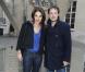  Davy Sardou et Noémie Elbaz à Paris, le 1er octobre 2012. 