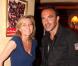 Claire Chazal et Nikos Aliagas lors de la soirée du Prix des Editeurs 2013 au café-restaurant littéraire "Les Editeurs" à Saint-Germain-des-près à Paris, le 18 juin 2013.