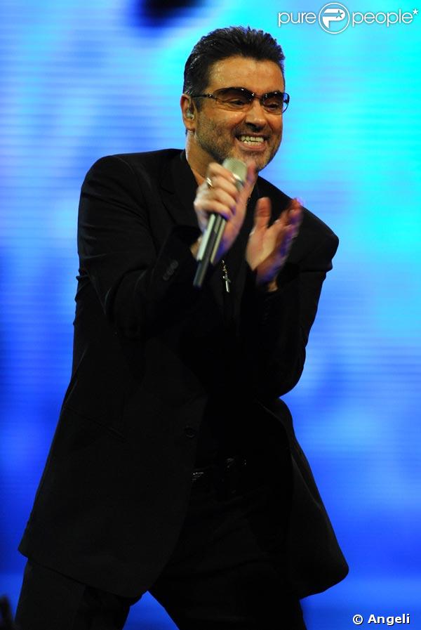George Michael en concert à NYC le 23/07/08