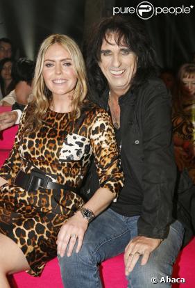 Patsy Kensit et Alice Cooper