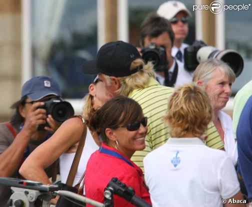Greg Norman et Chris Evert