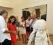 BHL et Aurelie Filippetti, la ministre de la culture, visitent l'exposition 'Les Aventures de la Verite' peinture et philosophie : recit, qui est installee du 29 juin au 11 novembre a la celebre Fondation Maeght sous l'impulsion du philosophe et ecrivain francais Bernard Henry Levy commissaire de l'exposition, le 27 Juillet 2013 a Saint Paul de Vence. Il propose un itineraire en 7 sequences, avec plus d'une centaine d'oeuvres exposees, pour comprendre le corps a corps millenaire entre la philosophie et la peinture, parfois rivales, parfois alliees.27/07/2013 - Saint Paul de Vence