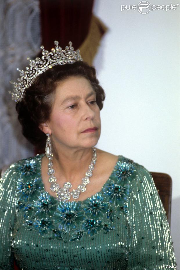 La reine Elizabeth II au Kenya en novembre 1983