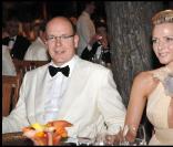 Le prince Albert II et Charlene Wittstock