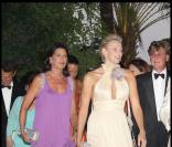 La princesse Caroline de Hanovre et Charlene Wittstock