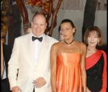Le prince Albert II et la princesse Stéphanie