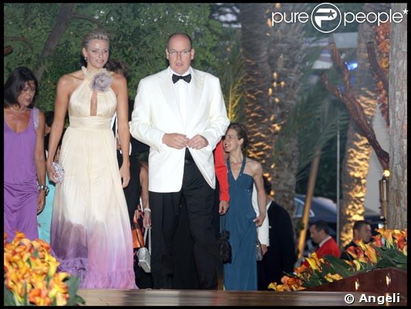 Charlene Wittstock et le prince Albert II