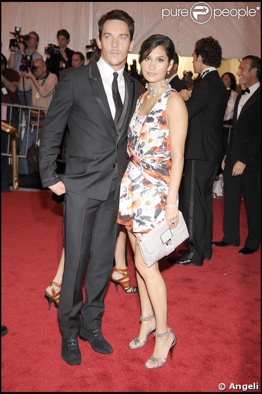 Jonathan Rhys Meyer et sa femme
